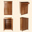 Bamboo Door Shoe Cabinet