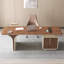 Bureau en bois de noyer 78,74 po-1445160262