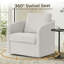 Fauteuil pivotant rembourré 33 po-94900490