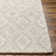 Rectangle Rhorer Argyle Polyester/Wool Area Rug in Beige