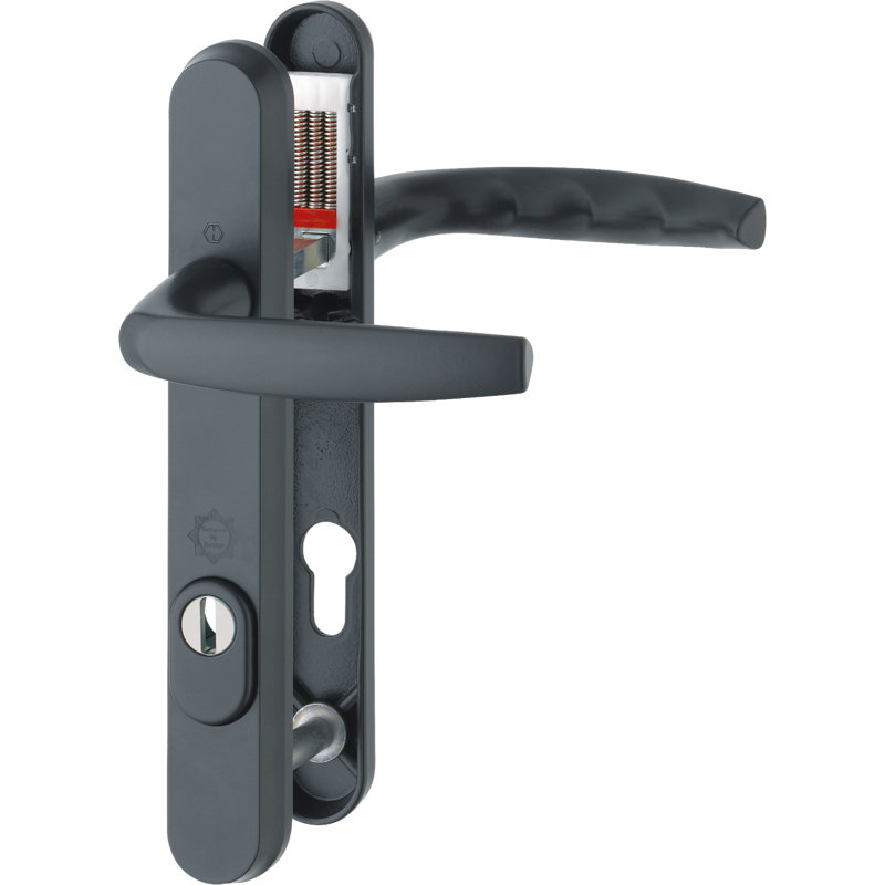 Right Door Handle, Matt Black