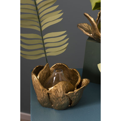 Handmade Metal Table Vase