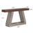 Chasidi Rectangular Pedestal Console Table-687109063