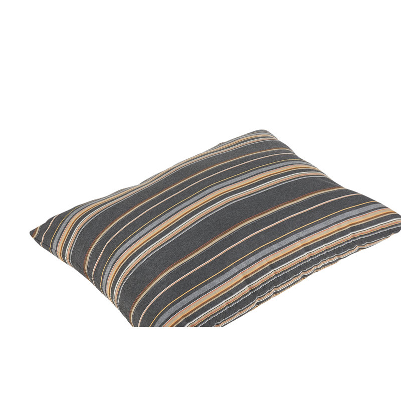 Striped Outdoor Reversible Throw Pillow