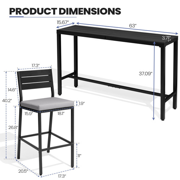 Dimensions du produit
