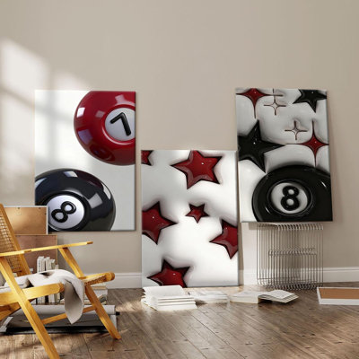 3 Piece Wrapped Canvas Print