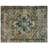 Persian-Style Machine Washable Area Rug with Non-Slip Backing – Green Floral-1550576577