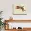 «Massachusetts State Map» par Lanre Adefioye, art mural sur toile-656978645