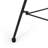 Modern and stylish side table with tempered glass top-1300078094