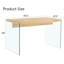 Table basse avec autocollants, table centrale