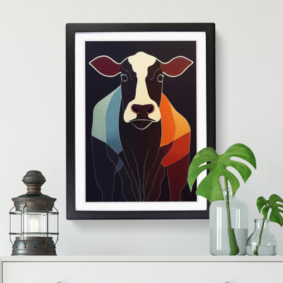 Cow Collage - Single Picture Frame Print