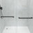 Opal Mirage MCOCOD 56-60.75" W x 72" H Double Sliding Frameless Soft Close Shower Door with 3/8"(10mm) Clear Glass-58149266
