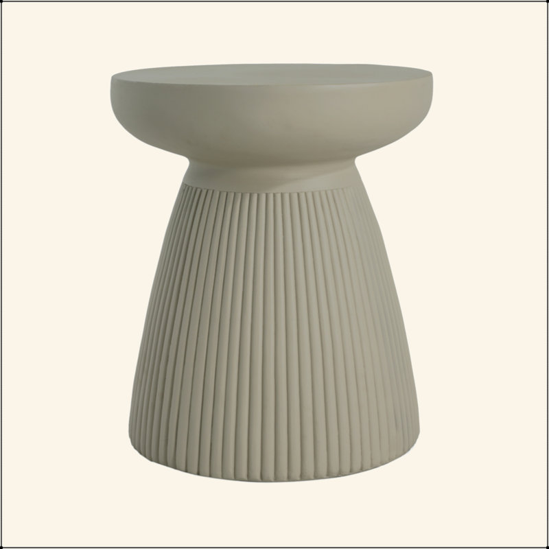 Table d'appoint MGO, table de patio intérieur et extérieur