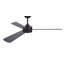 52" Tora 3 - Blade Standard Ceiling Fan with Remote Control-1801350738
