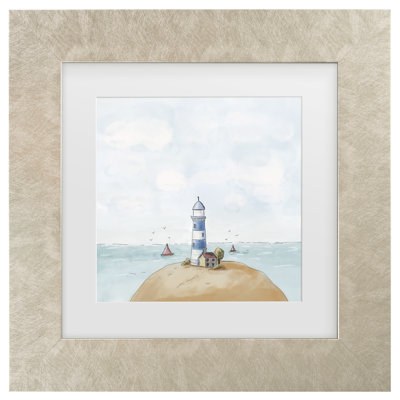 Bolog Xuan Thai  Lighthouse Matted Framed Art
