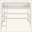 Lit mezzanine en bois avec échelle-1440779850
