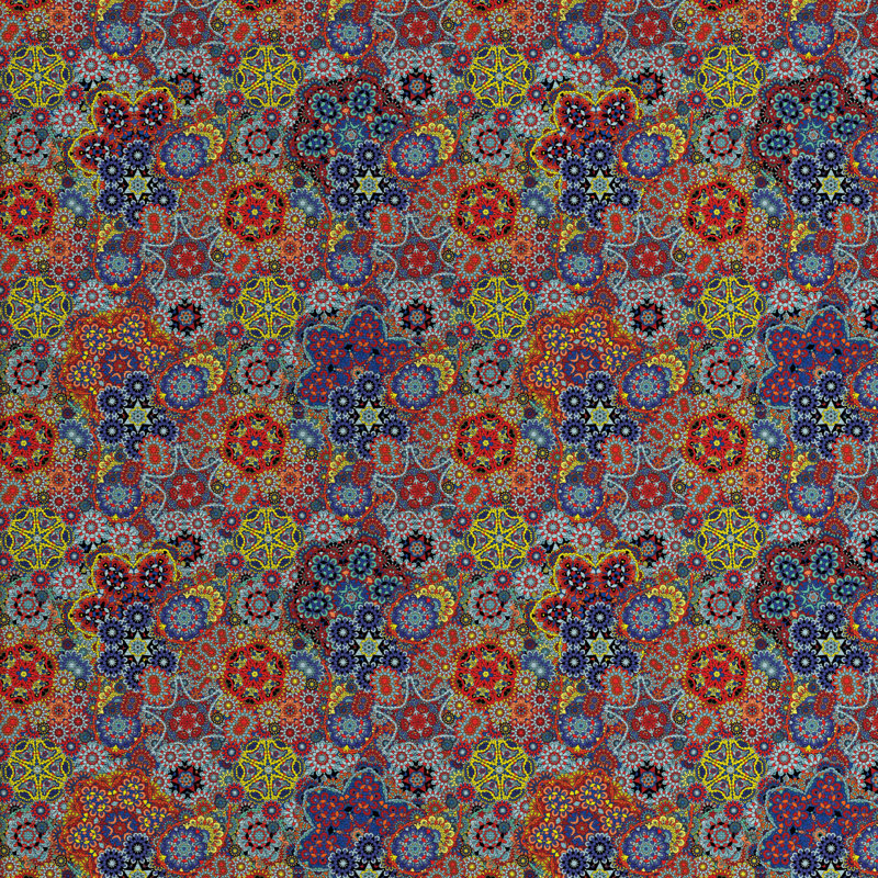 Tissu batik, l 58 po x L 108 po