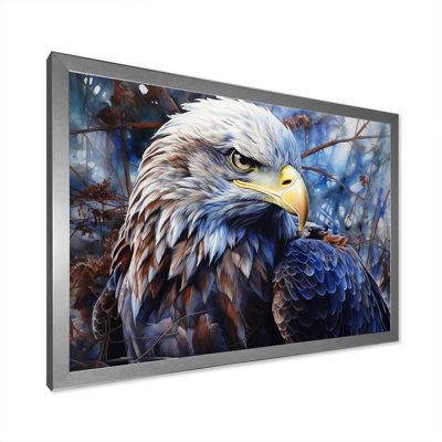 " Bold Eagle Strong Gaze "