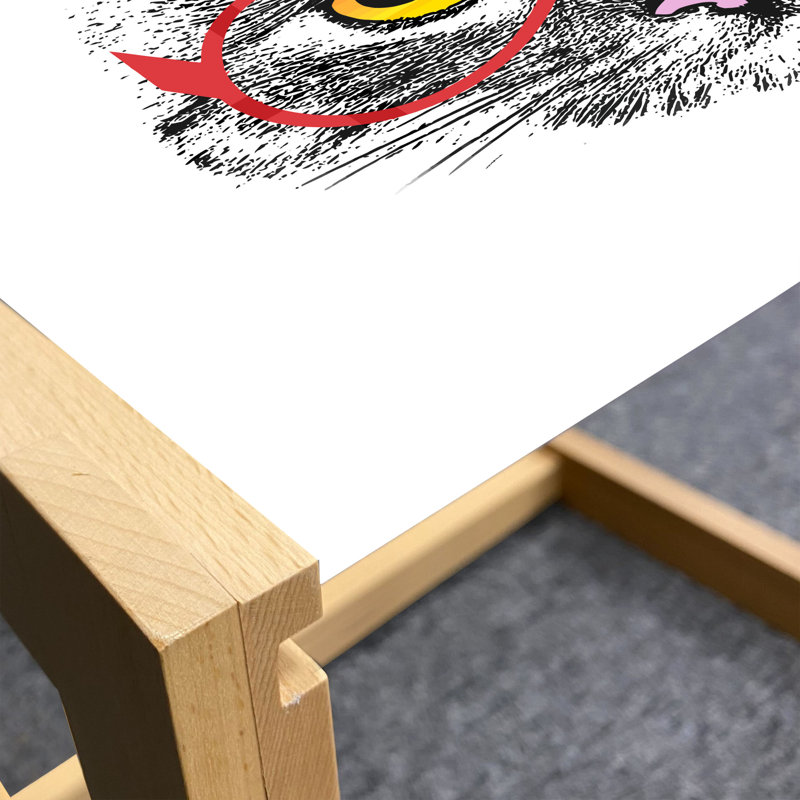 Jaiya Sled Coffee Table, 90cm H x 62cm W x 40cm D