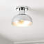 Plafonnier semi-encastré 1 lumière 13 po-1594053885