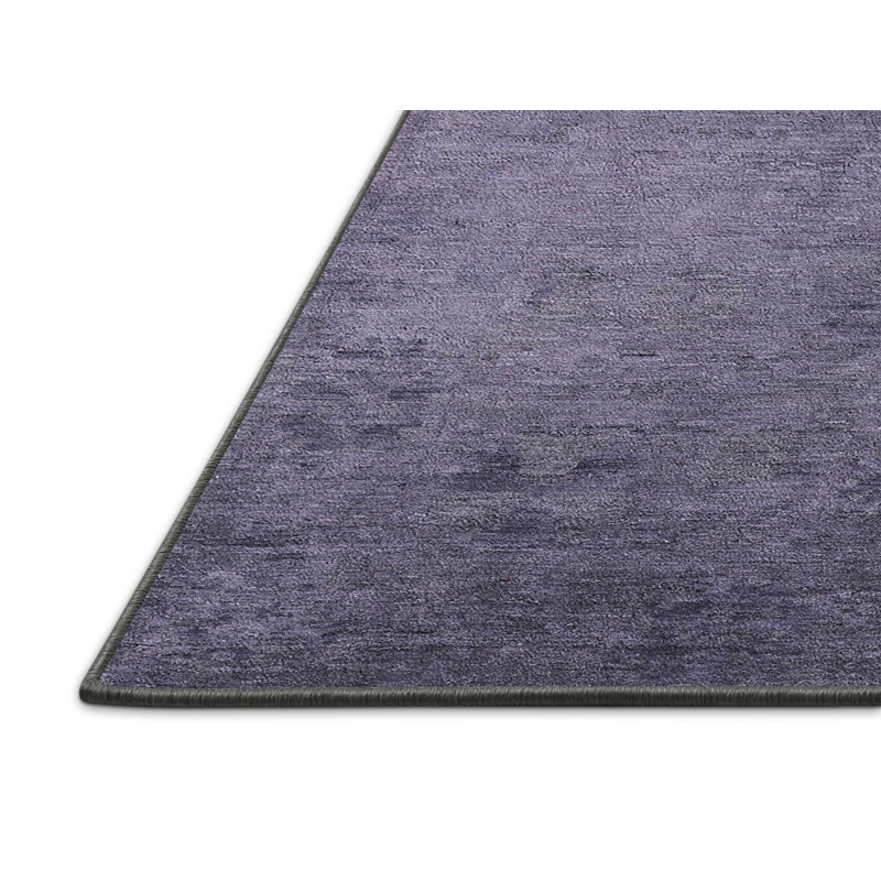 Tapis mauve abstrait Bonnetsville, Rectangle 5 pi x 8 pi
