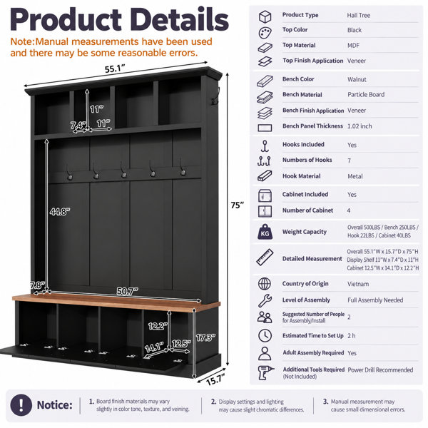 Dimensions du produit