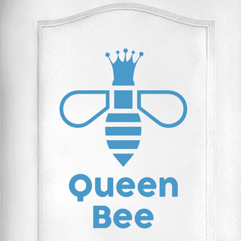 Insects Wall Decal, Blue