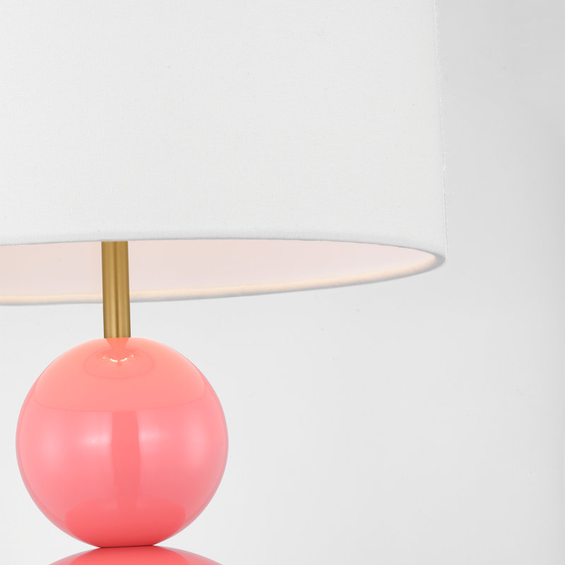 Anthony Metal Table Lamp, Coral
