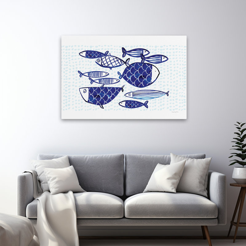 Animals Coastal - Fish IV, 32" H x 48" W
