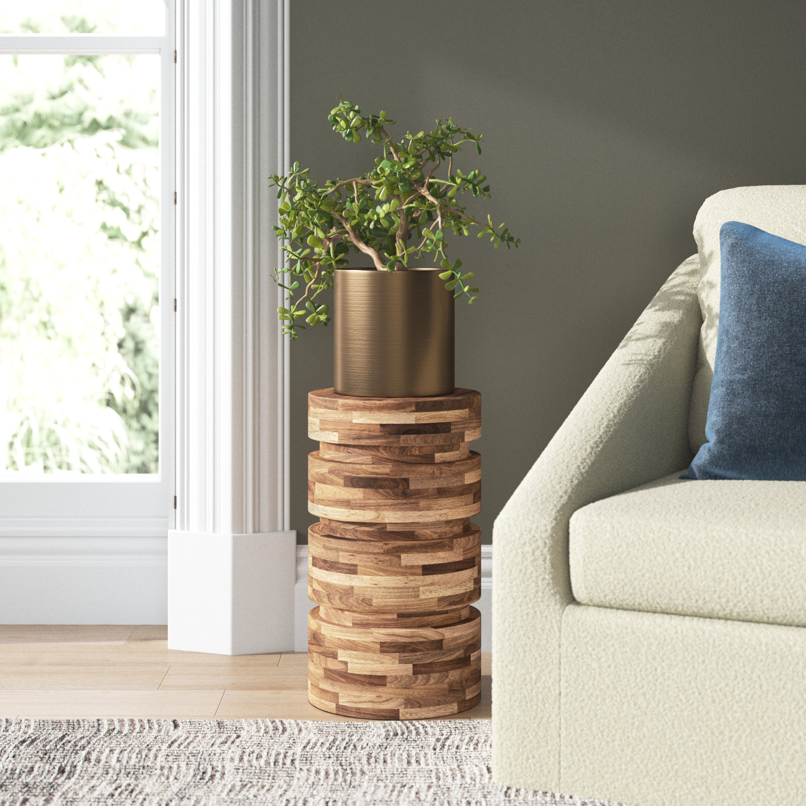 Pippin Solid Wood Plant Stand