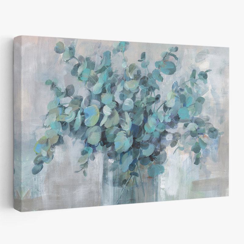 Eucalyptus moderne de style campagne et jardin, H 60 po x l 40 po
