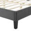 Lindsey Performance Velvet Full Platform Bed In Pink-130425001-130425006