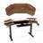 Adjustable Curved Metal Base Standing Desk-1219208914