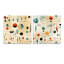 Ricardo - Ensemble de 2 verres muraux abstraits géométriques en acrylique-103920050