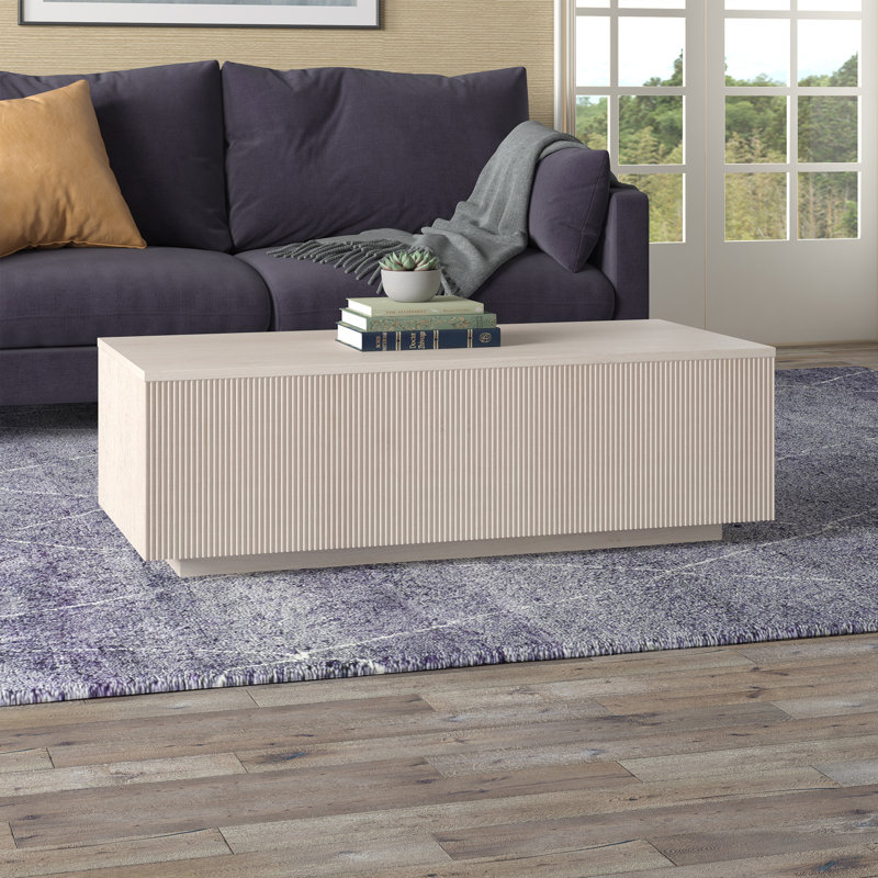 Table basse Reyes, Aulne blanc