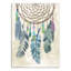 Capteur de rêves plumes bleues sur toile-963758081