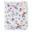 Ensemble de draps 4 pièces pour lit très grand avec imprimé village blanc, flanelle 100% coton, doux au toucher ultra doux, avec draps plats et ajustés 2 taies d'oreiller, convient à un matelas de taille très confortable