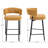 Upholsted Counter&Bar Stool with Metal Frame-65824810-60266564