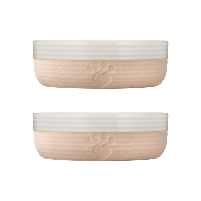 Mason Cash Heart Paw Bowls 15cm (set of 2), 5