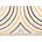 Gillock Multi-Colored Cream Double Rainbow Area Rug-961092150