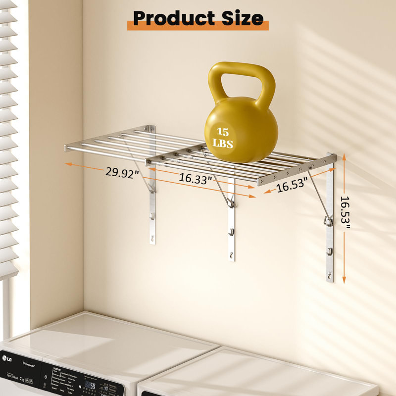 Wall Mounted Laundry Drying Rack,Retractable Clothes Drying Rack