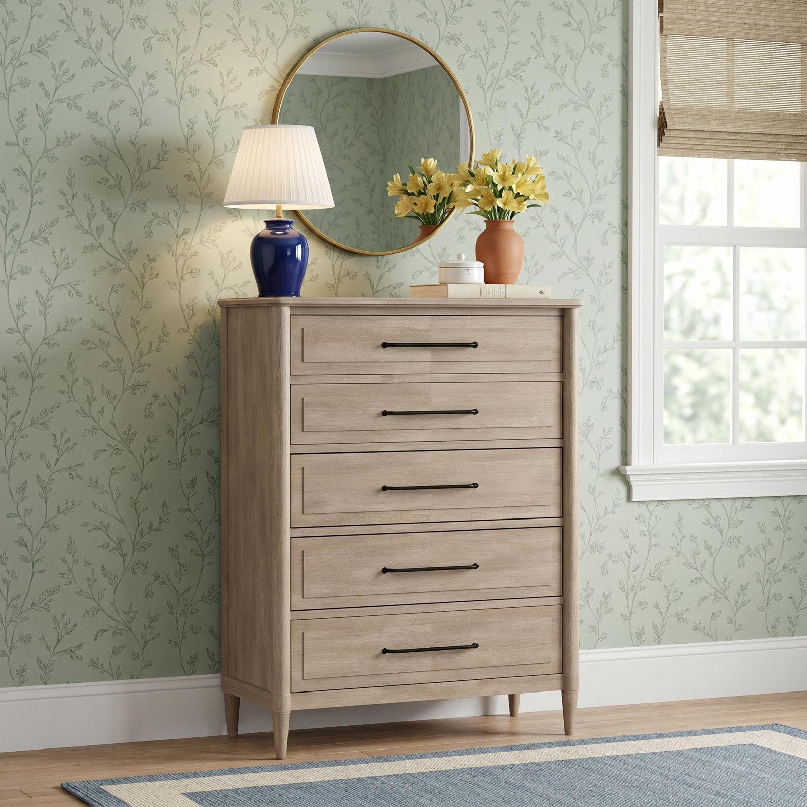 Leflore Heights 5-Drawer Chest