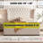 Velvet Tufted Wingback Platform Bed, 2 Storage Drawers, Sprung Slats, No Box Spring Needed-1556979381-1556979383