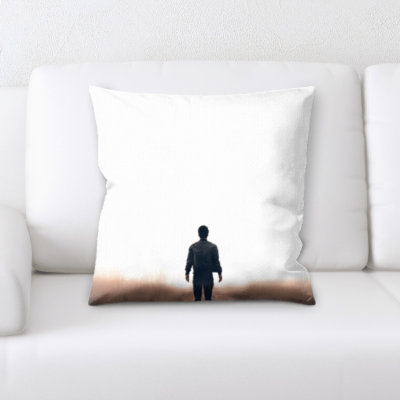 Microsuede Throw Pillow