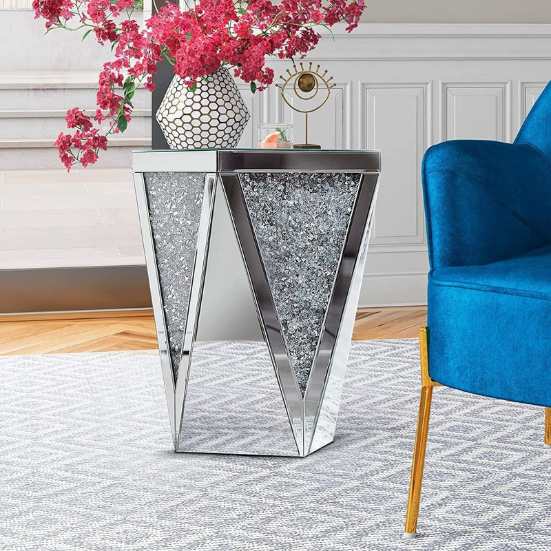 Pedestal End Table