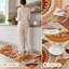 Tapis de cuisine lavables antidérapants Autumn Circles