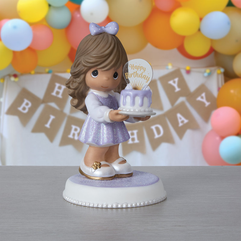 Figurine Precious Moments, Mauve/brun