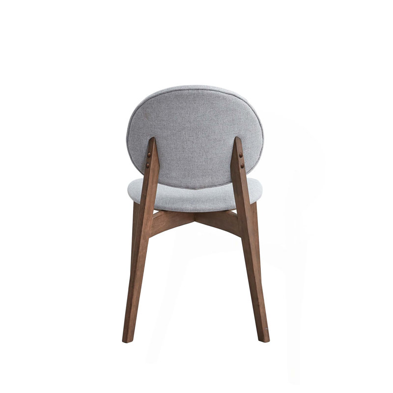 Chaise d'appoint, ensemble de 2, Gris clair