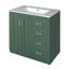 Meuble-lavabo 30 po avec lavabo en céramique