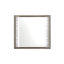 Étoile blanche avec miroir